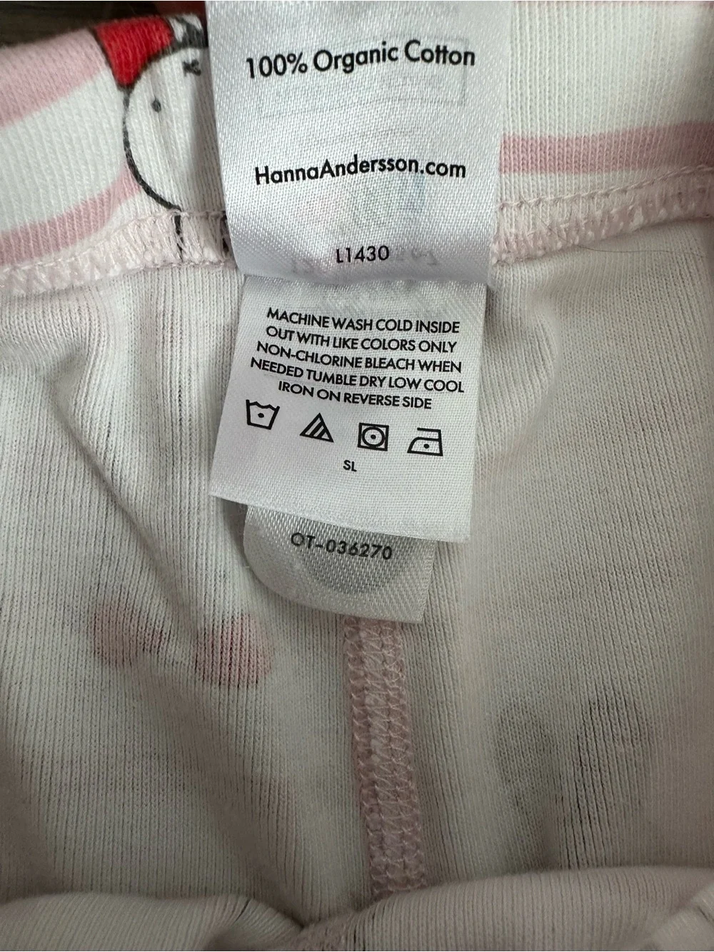HANNA ANDERSSON GIRLS MIFFY PRINT SHORT JOHN PAJAMA SET